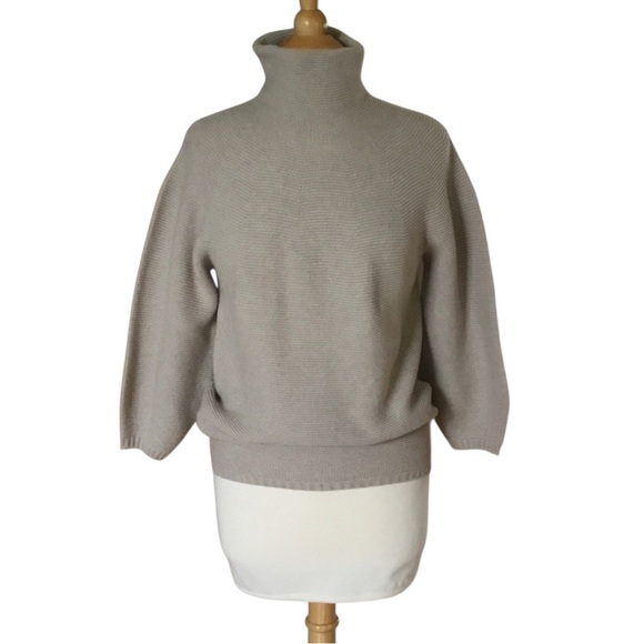 MaxMara Sweaters - MaxMara Etrusco Wool Cashmere Turtleneck Maglia Pullover Sweater
